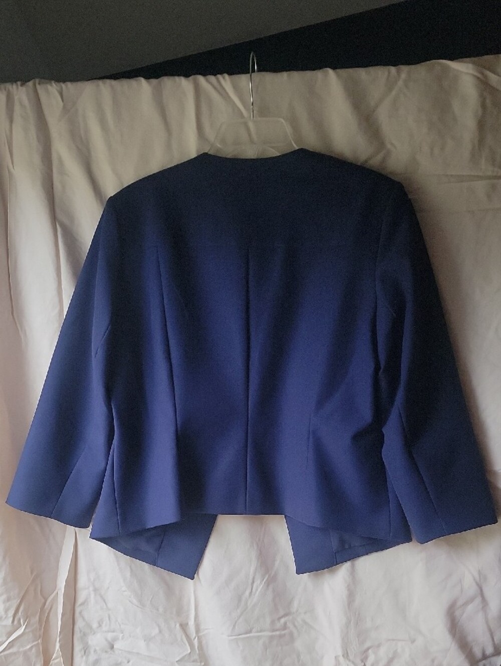 Express Navy Open-Front Blazer - Picture 4 of 4